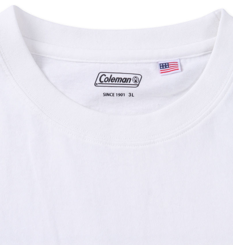 大きいサイズ メンズ Coleman (コールマン) USAコットンポケット付半袖Tシャツ
                        