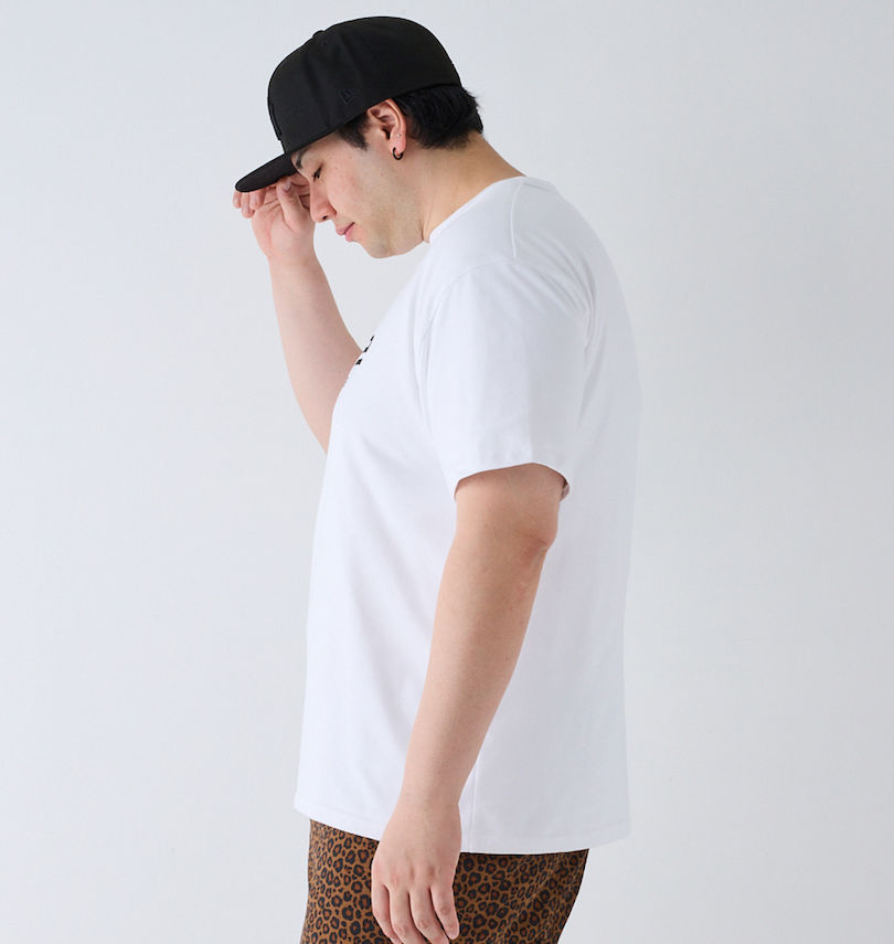 大きいサイズ メンズ SY32 by SWEET YEARS (エスワイサーティトゥバイスィートイヤーズ) エクストリームロゴ半袖Tシャツ 