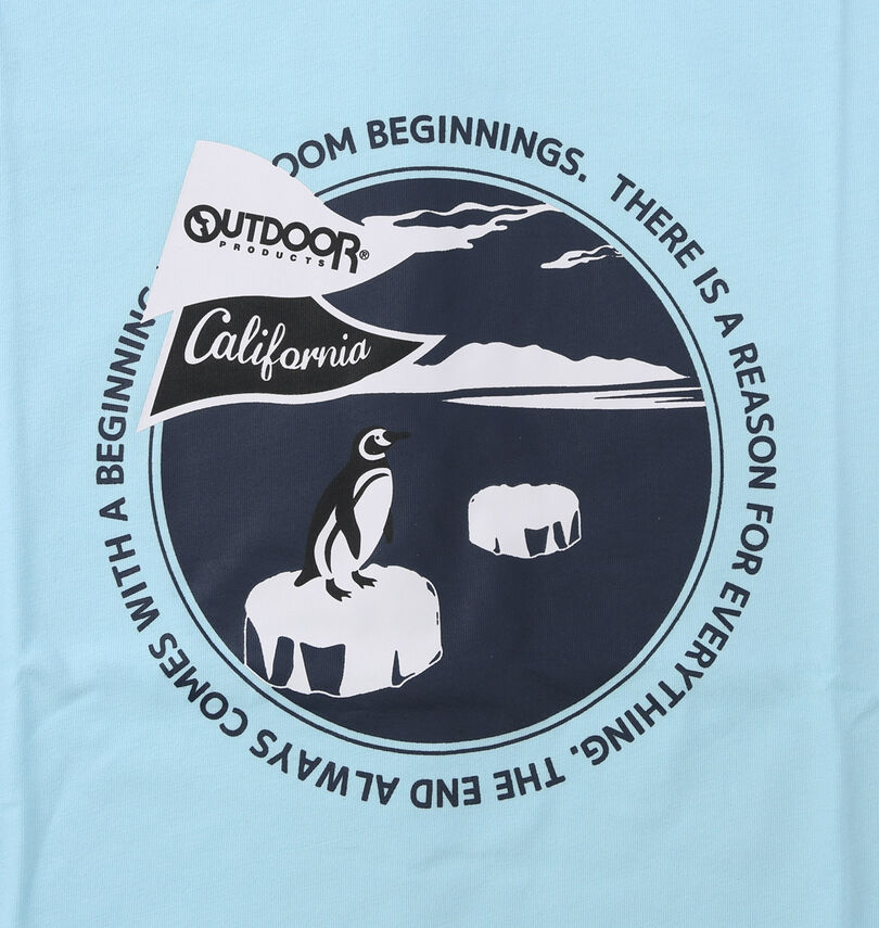 大きいサイズ メンズ OUTDOOR PRODUCTS (アウトドア プロダクツ) 天竺半袖Tシャツ
                        プリント