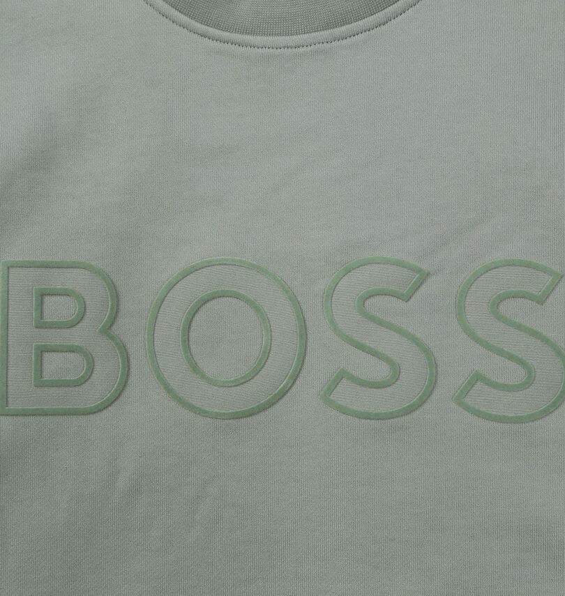 大きいサイズ メンズ BOSS (ボス) クルートレーナー
                        ワッペン