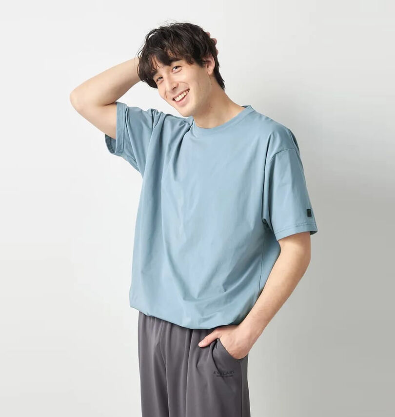 大きいサイズ メンズ EVERLAST (エバーラスト) ストレッチメッシュ半袖Tシャツ
                        