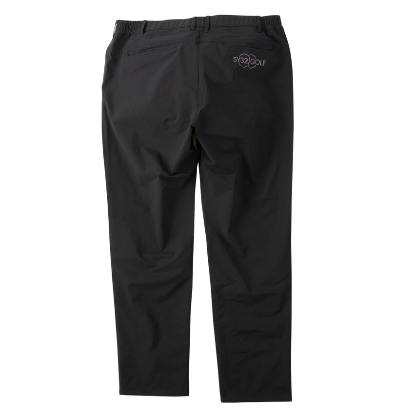 大きいサイズ メンズ SY32 by SWEET YEARS (エスワイサーティトゥバイスィートイヤーズゴルフ) ダブルクロスロングパンツ
                        バックスタイル