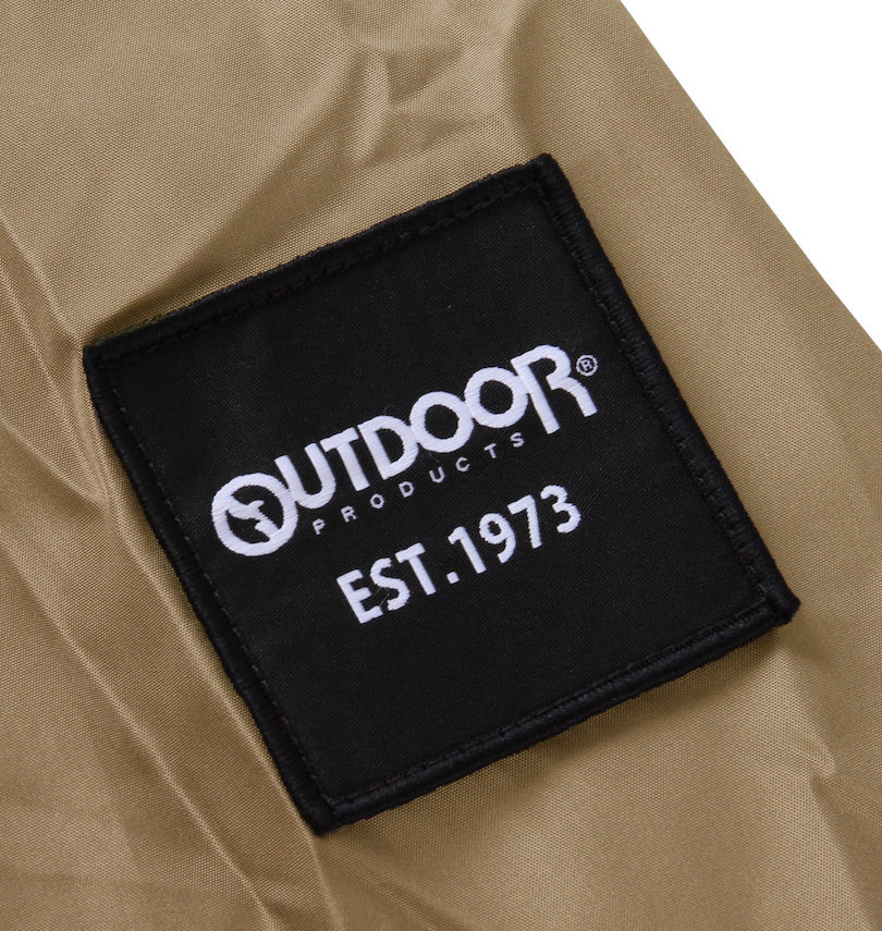 大きいサイズ メンズ OUTDOOR PRODUCTS (アウトドア プロダクツ) 240Tデュスポ裏メッシュウインドブレーカー 袖ワッペン