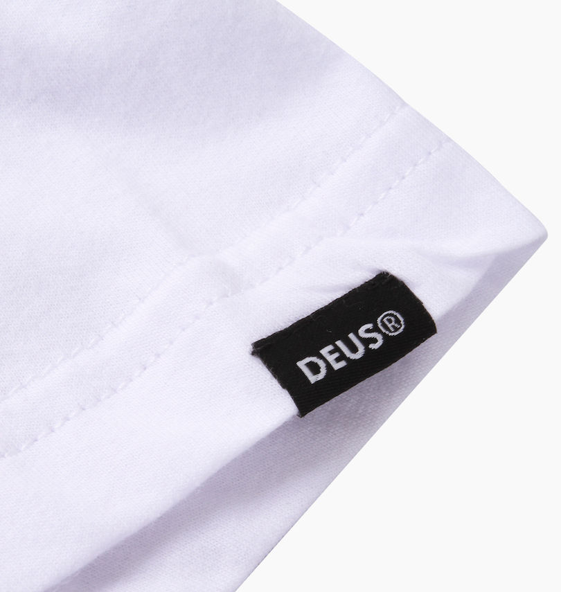 大きいサイズ メンズ DEUS EX MACHINA (デウス エクス マキナ) 半袖Tシャツ
                        袖口ピスネーム