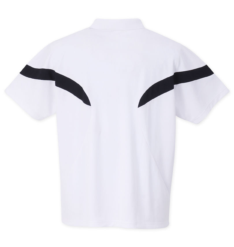 大きいサイズ メンズ LE COQ SPORTIF (ルコックスポルティフ) EXcDRY D-Tec半袖ポロシャツ バックスタイル