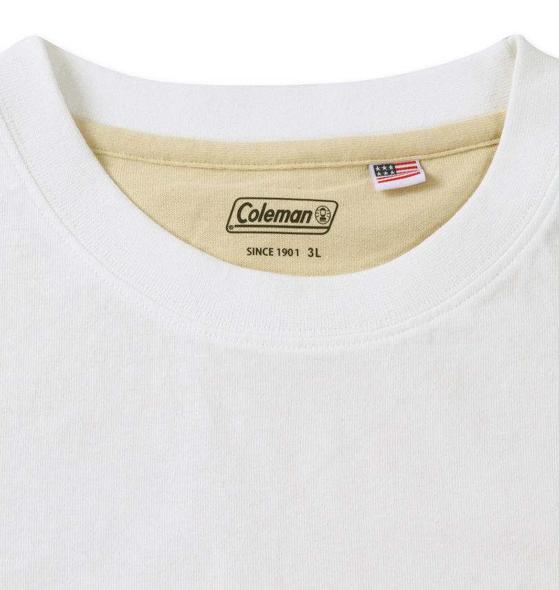 大きいサイズ メンズ Coleman (コールマン) USAコットンポケット付半袖Tシャツ
                        