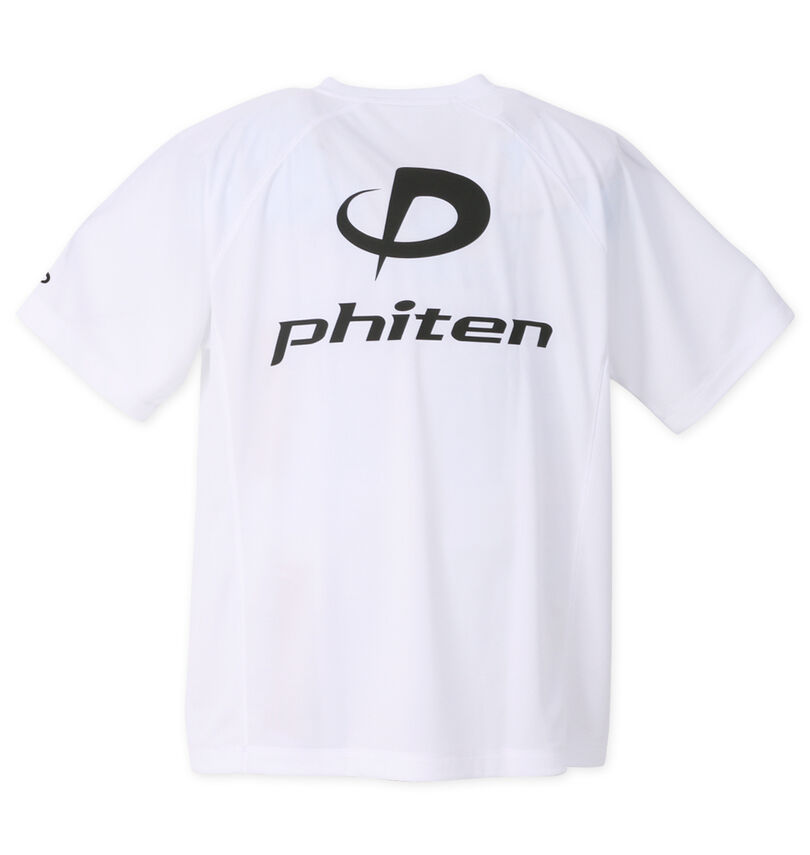 大きいサイズ メンズ Phiten (ファイテン) RAKUシャツSPORTSドライメッシュ半袖Tシャツ
バックスタイル