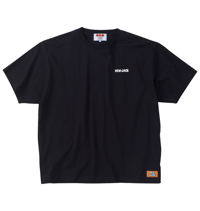 大きいサイズ メンズ ATC×NEW JACK (エーティーシー×ニュージャック) スケートボード柄天竺半袖Tシャツ
                        フロントスタイル