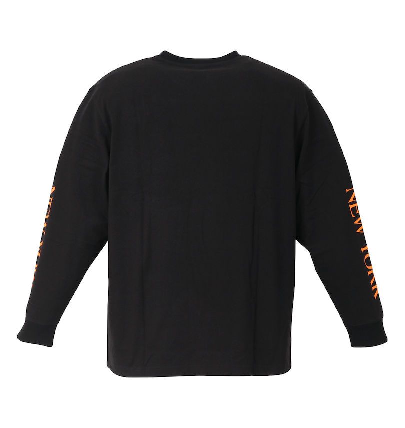 大きいサイズ メンズ Fanatics (ファナティクス) NYスクリプトロゴ長袖Tシャツ
                        バックスタイル