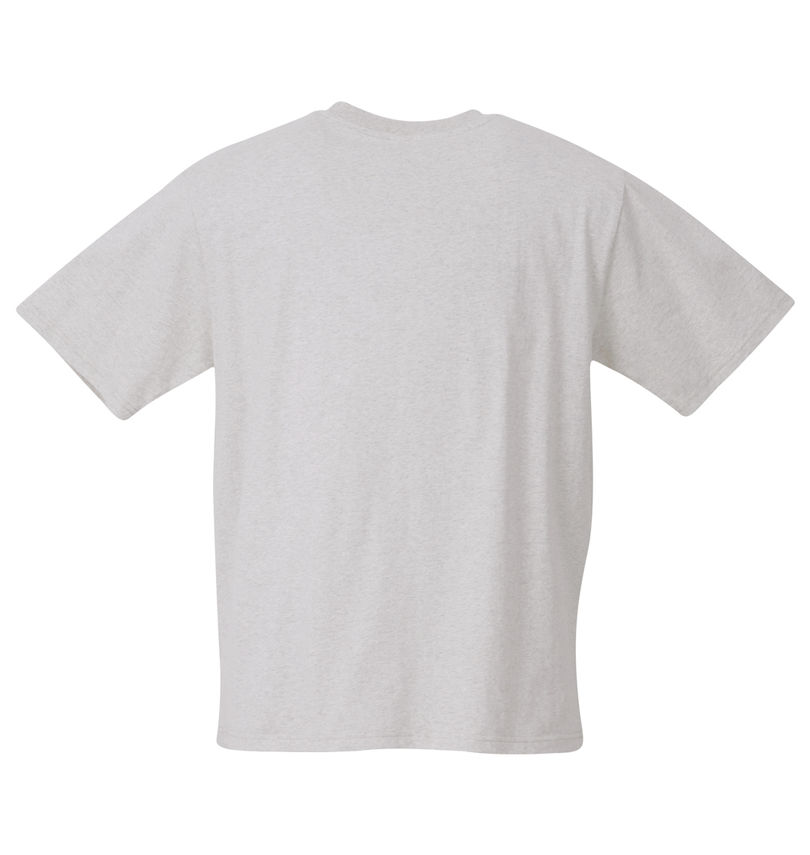 大きいサイズ メンズ CONVERSE (コンバース) サガラ刺繍半袖Tシャツ バックスタイル