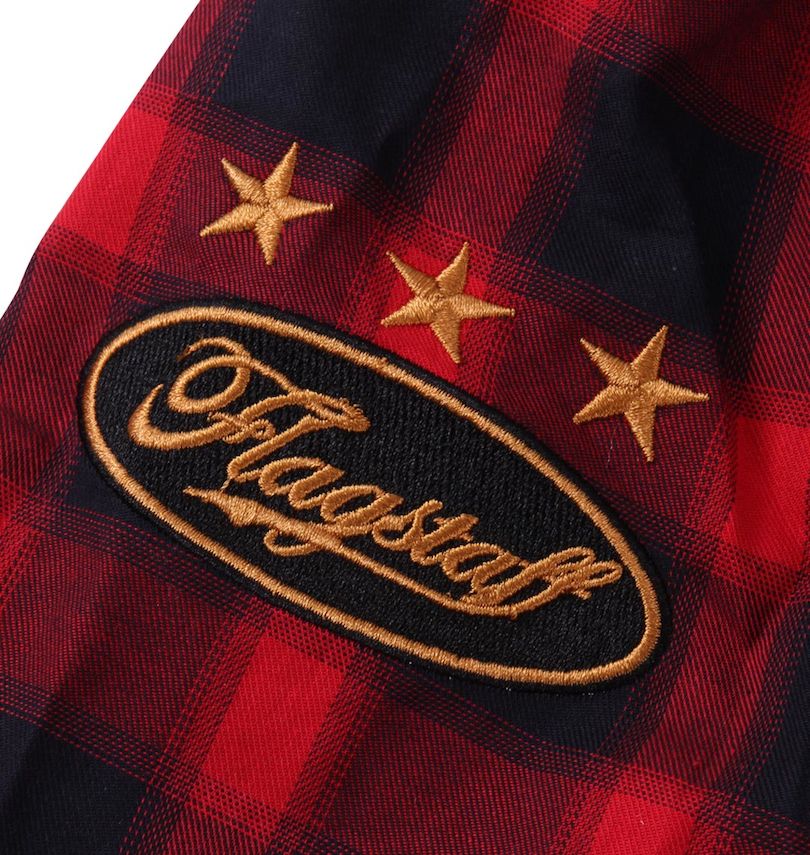 大きいサイズ メンズ FLAGSTAFF×PEANUTS (フラッグスタッフ) 半袖シャツ
袖刺繍