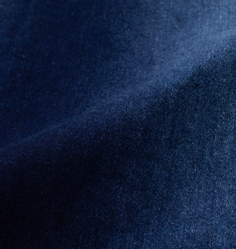 大きいサイズ メンズ GLADIATE (グラディエイト) 刺繍ストレッチデニム長袖シャツ
                        生地拡大