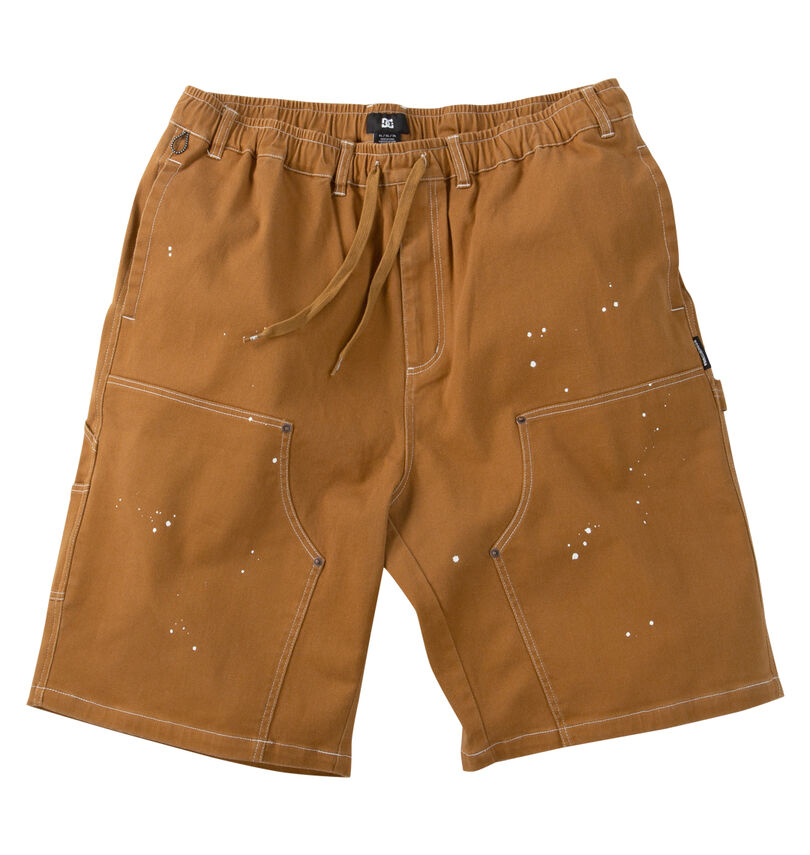 大きいサイズ メンズ DCSHOES (ディーシーシューズ) 26DOUBLE KNEE PAINTハーフパンツ
                        