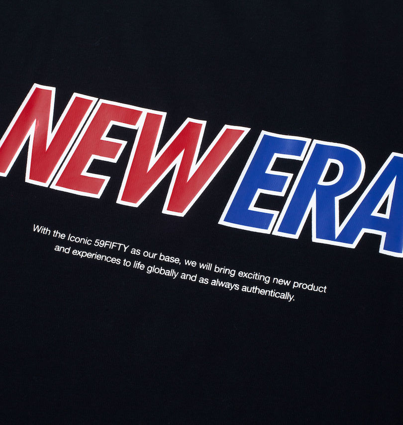 大きいサイズ メンズ NEW ERA (ニューエラ) PAロゴ半袖Tシャツ バックプリント