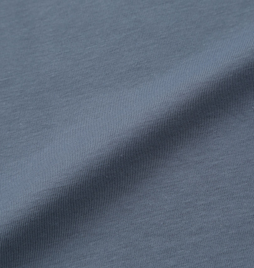 大きいサイズ メンズ ヒヤロン 接触冷感ポケット付半袖Tシャツ 生地拡大