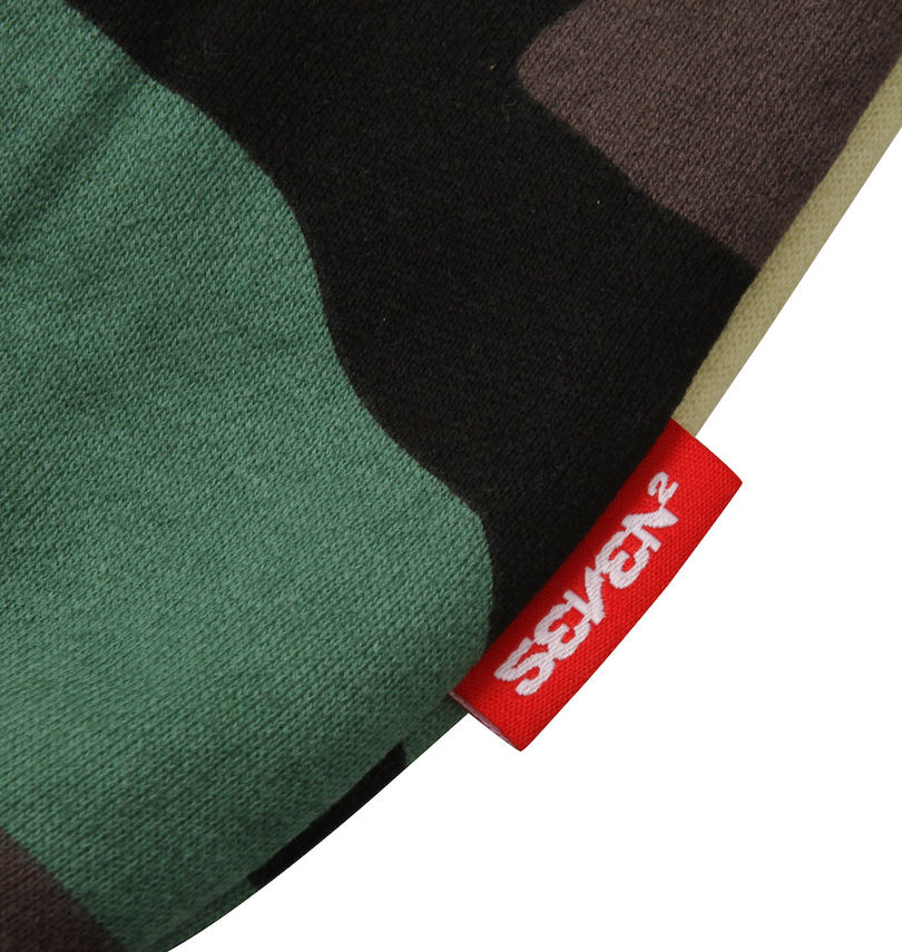 大きいサイズ メンズ SEVEN2 (セブンツー) 裏毛プルパーカー
                        左裾ピスネーム