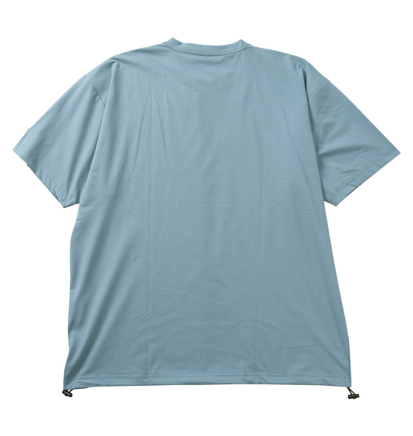 大きいサイズ メンズ EVERLAST (エバーラスト) ストレッチメッシュ半袖Tシャツ
                        バックスタイル