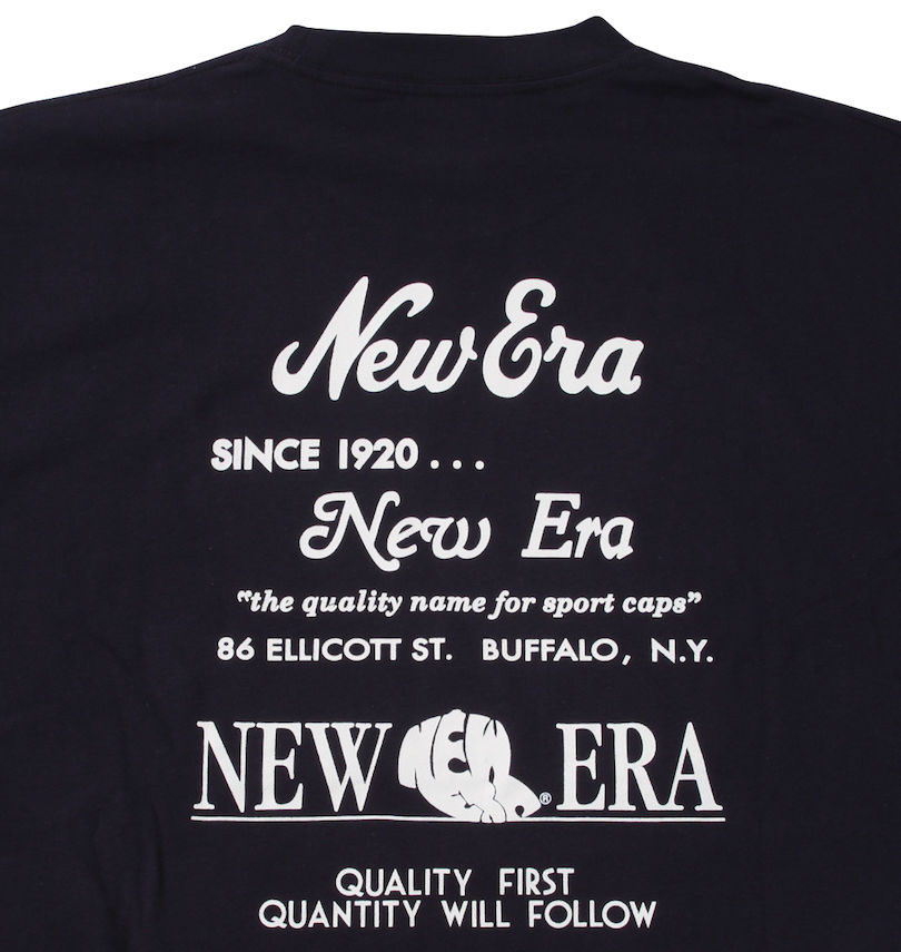 大きいサイズ メンズ NEW ERA (ニューエラ) アーカイブロゴ長袖Tシャツ