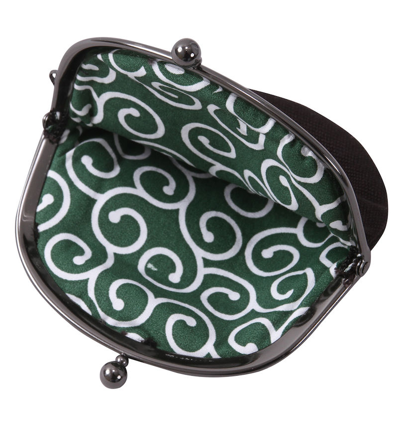 大きいサイズ メンズ 黒柴印和んこ堂 (クロシバジルシワンコドウ) がま口財布