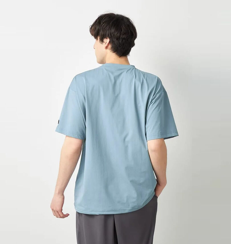 大きいサイズ メンズ EVERLAST (エバーラスト) ストレッチメッシュ半袖Tシャツ
                        