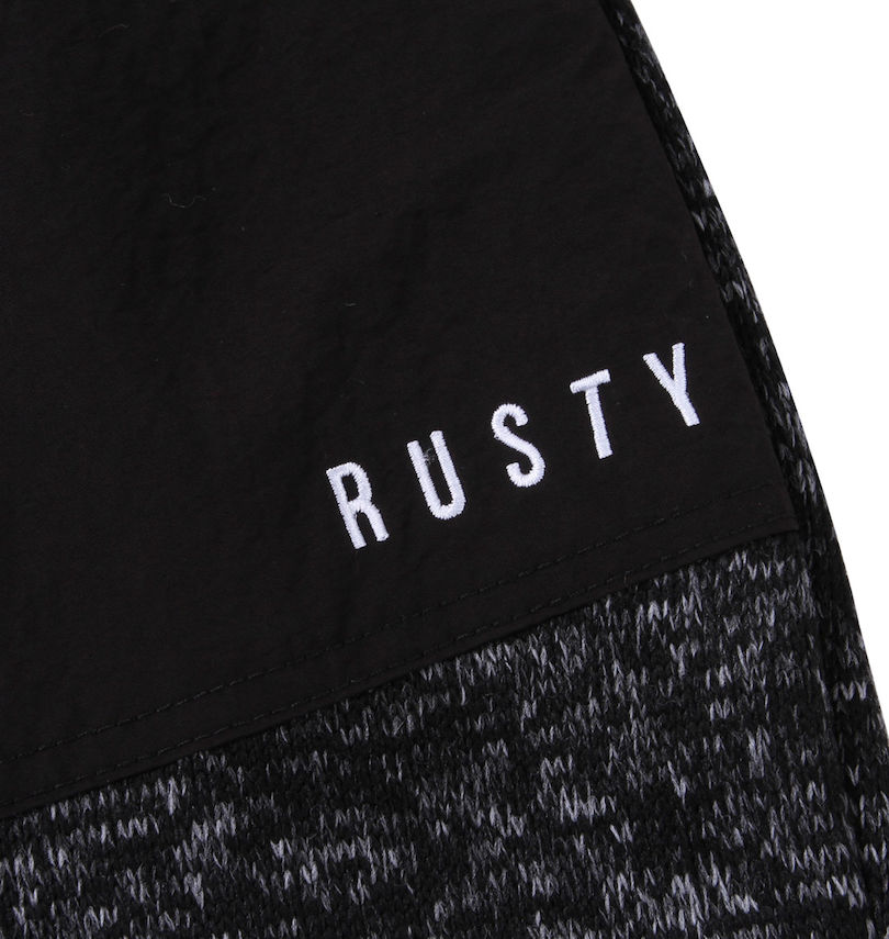大きいサイズ メンズ RUSTY (ラスティ) ニットフリースパンツ 刺繍