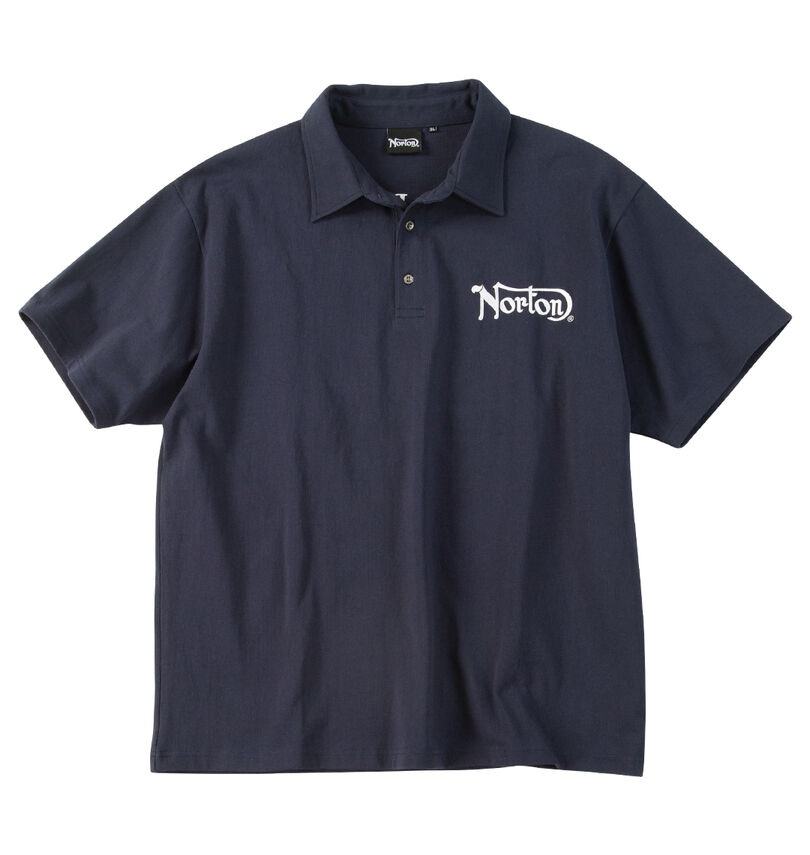 大きいサイズ メンズ Norton (ノートン) 半袖ポロシャツ
                        