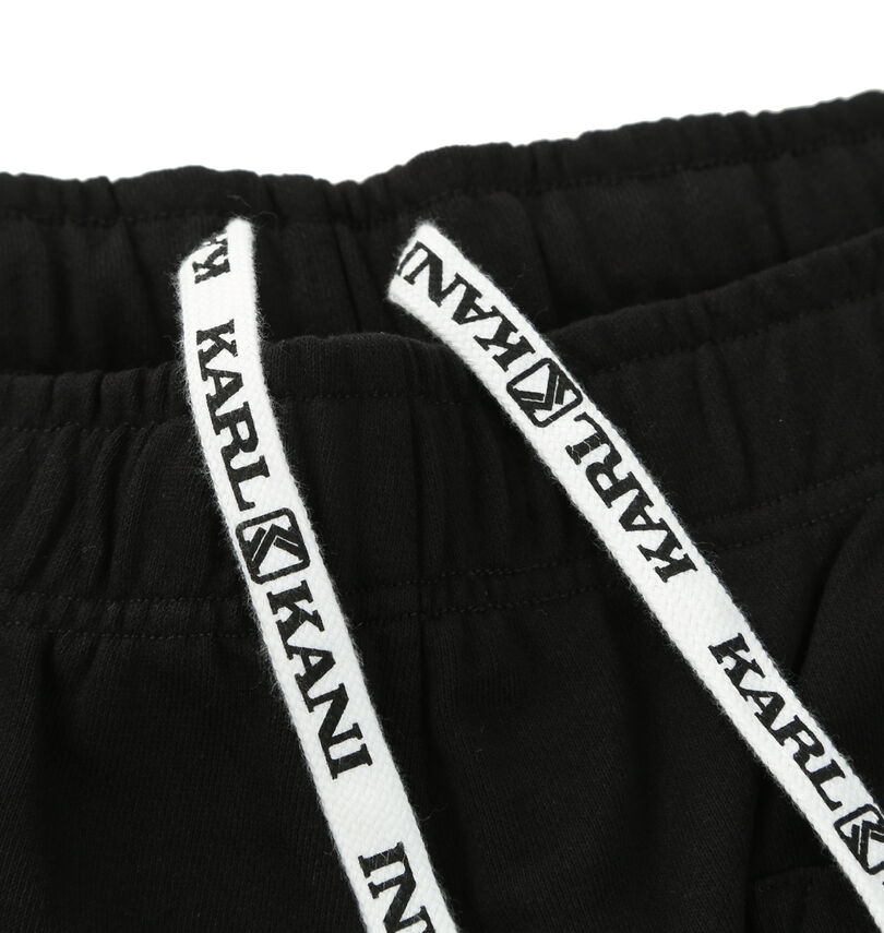 大きいサイズ メンズ KARL KANI (カール カナイ) スウェットハーフパンツ
ウエスト調節ひも