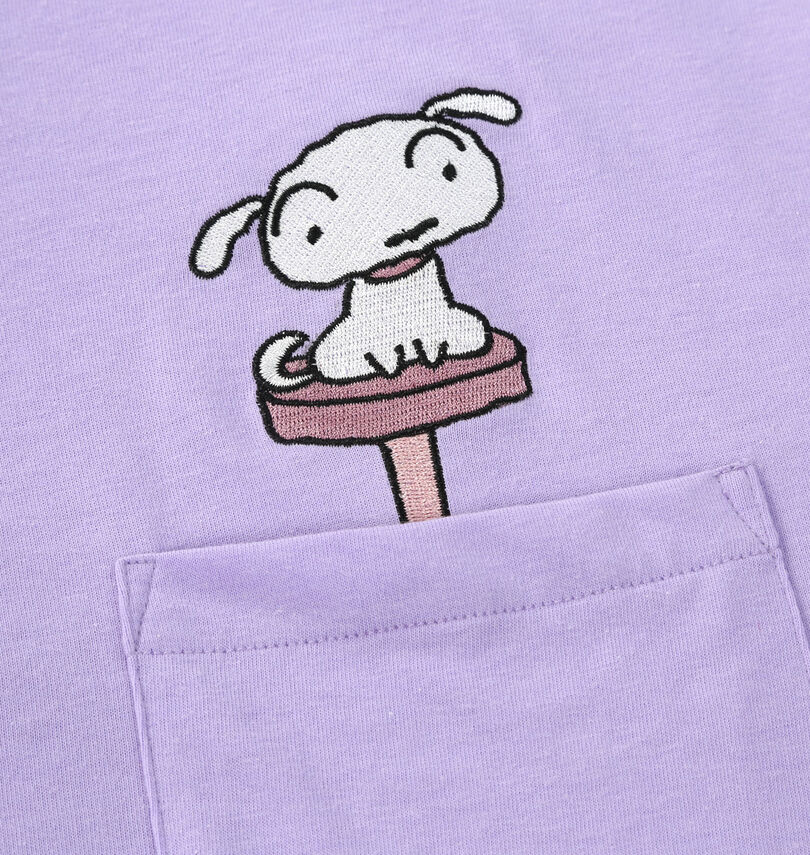 大きいサイズ メンズ クレヨンしんちゃん (クレヨンシンチャン) 天竺ポケット付半袖Tシャツ
                        胸ポケット・刺繍
