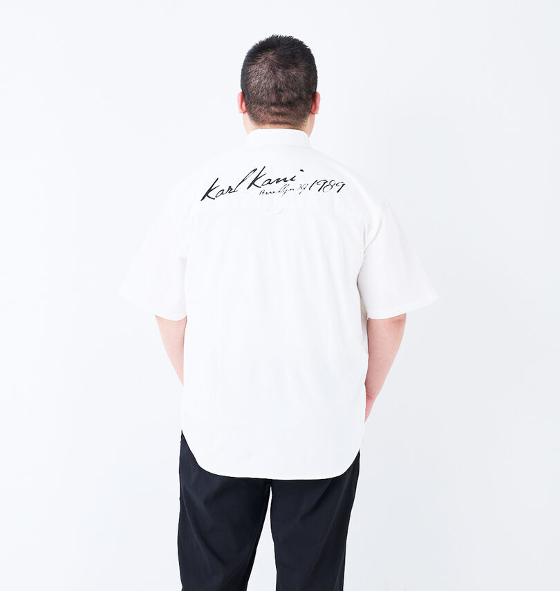 大きいサイズ メンズ KARL KANI (カール カナイ) 半袖シャツ
