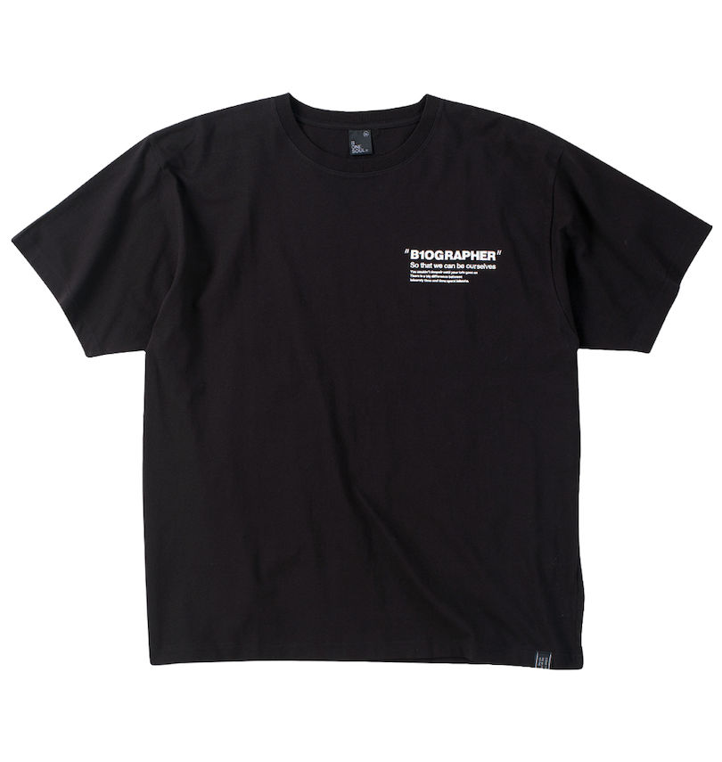 大きいサイズ メンズ b-one-soul (ビーワンソウル) ビッグロゴグラフィティ半袖Tシャツ 