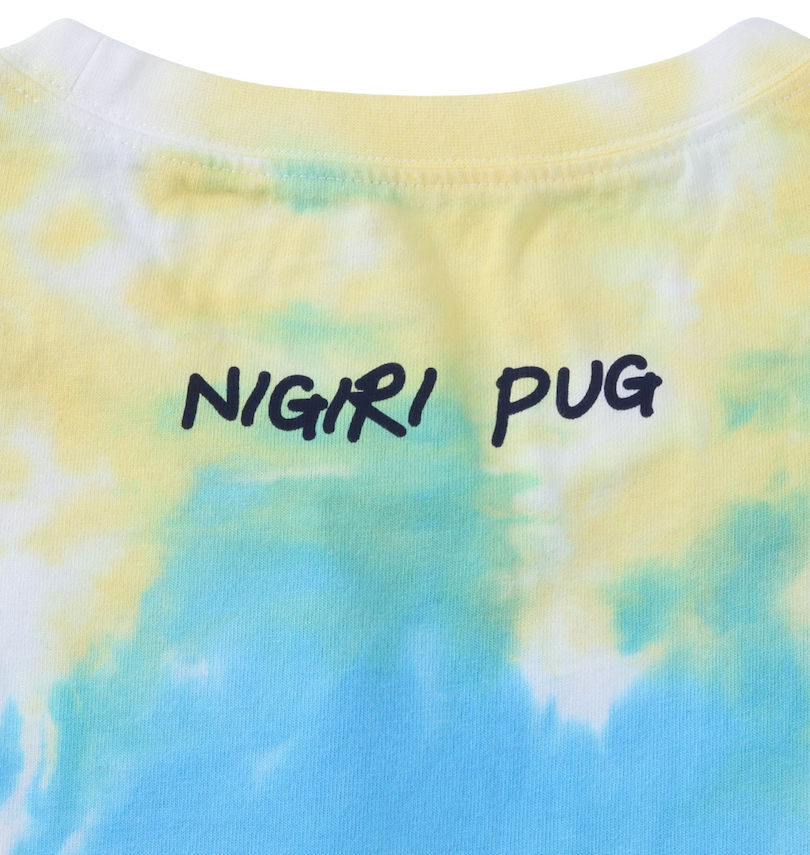 大きいサイズ メンズ HUMAROUS (ヒューマラス) PUG SUSHI Community半袖Tシャツ バックプリント