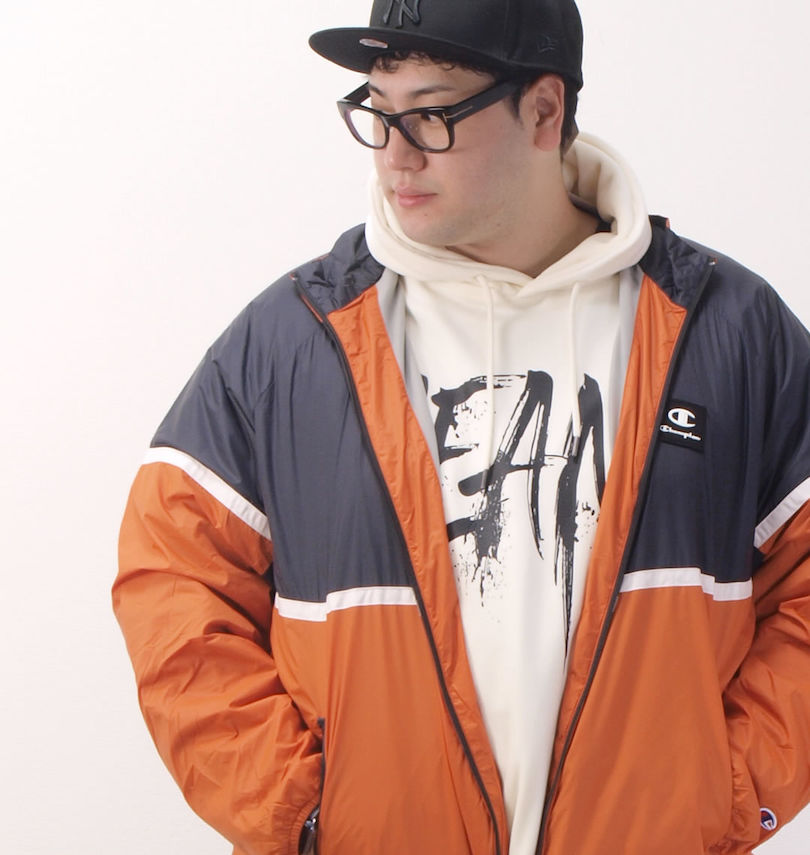 大きいサイズ メンズ Champion (チャンピオン) ミニリップジップジャケット
                        