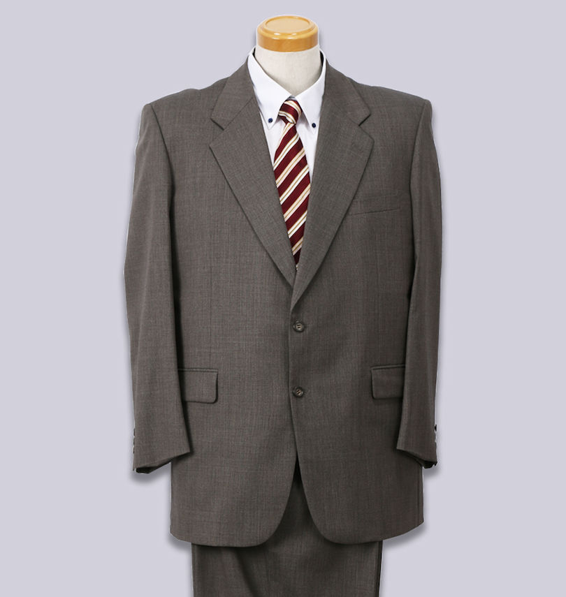 大きいサイズ メンズ  シングル2ツ釦スーツ(2パンツ) 