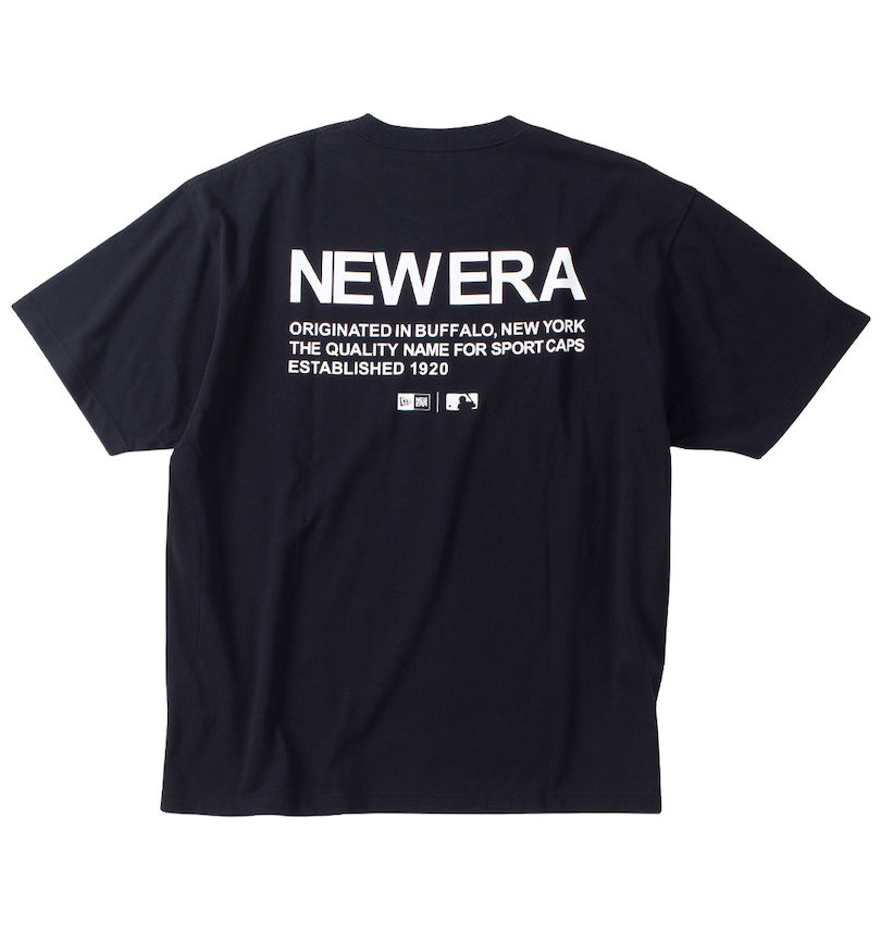 大きいサイズ メンズ NEW ERA (ニューエラ) MLBロサンゼルス・ドジャース半袖Tシャツ
                        バックスタイル