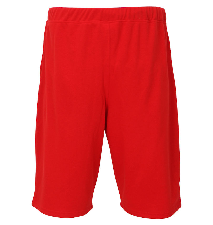 大きいサイズ メンズ LUCPY (ラクピー) 半袖Tシャツ+ミニ裏毛ハーフパンツ