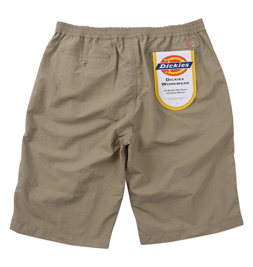 大きいサイズ メンズ DICKIES (ディッキーズ) ナイロンタッサーイージーショーツ
                        バックスタイル