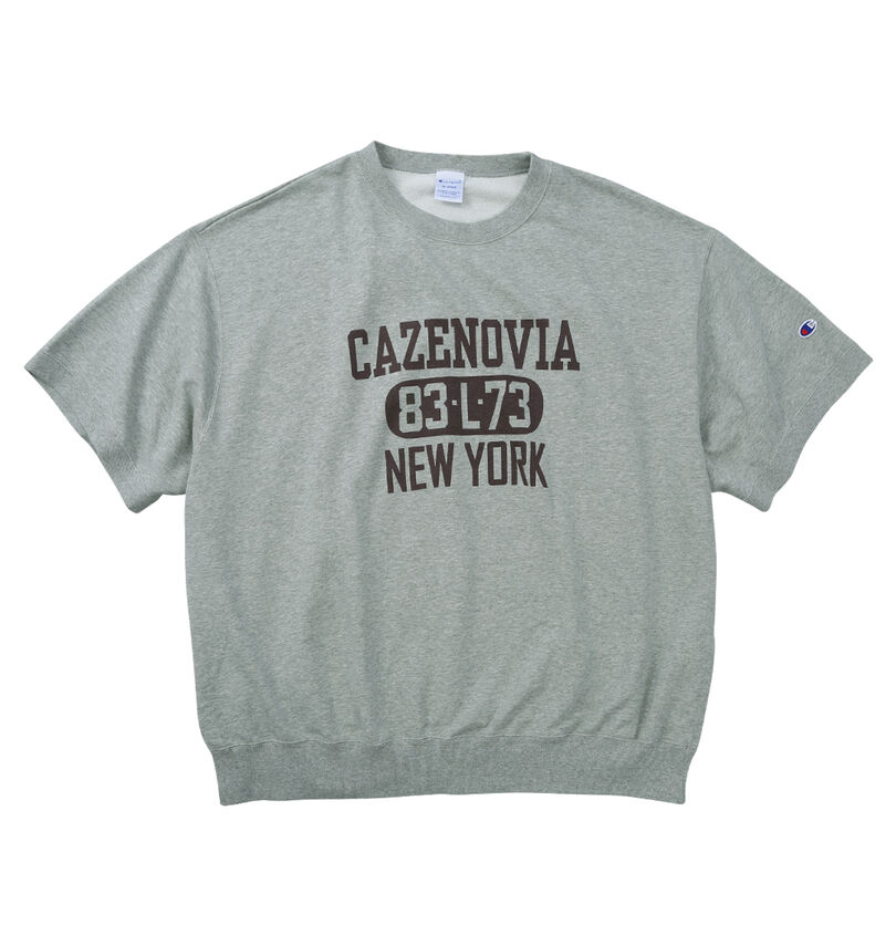 大きいサイズ メンズ Champion (チャンピオン) 半袖クルーネックスウェットシャツ
                        