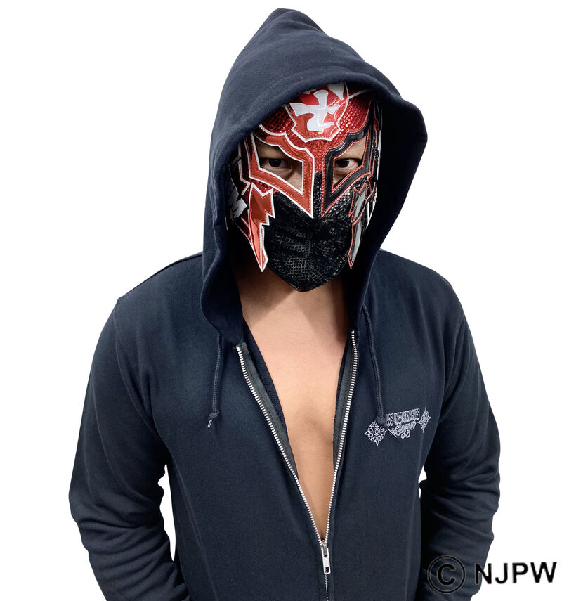 大きいサイズ メンズ 新日本プロレス (シンニホンプロレス) フルジップパーカー