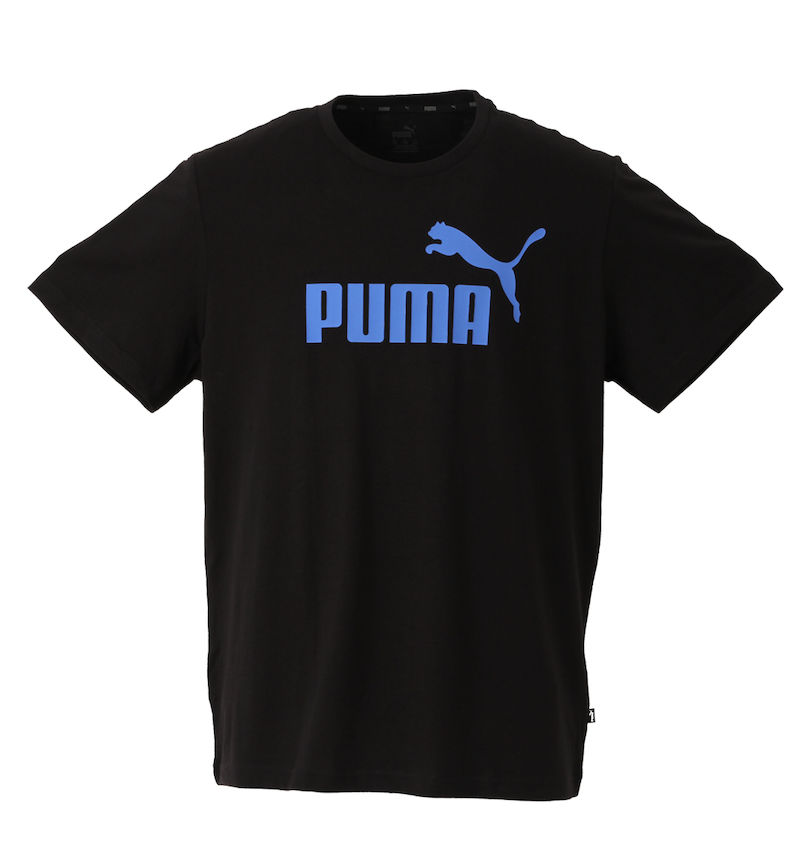 大きいサイズ メンズ PUMA (プーマ) エッセンシャルロゴ半袖Tシャツ 