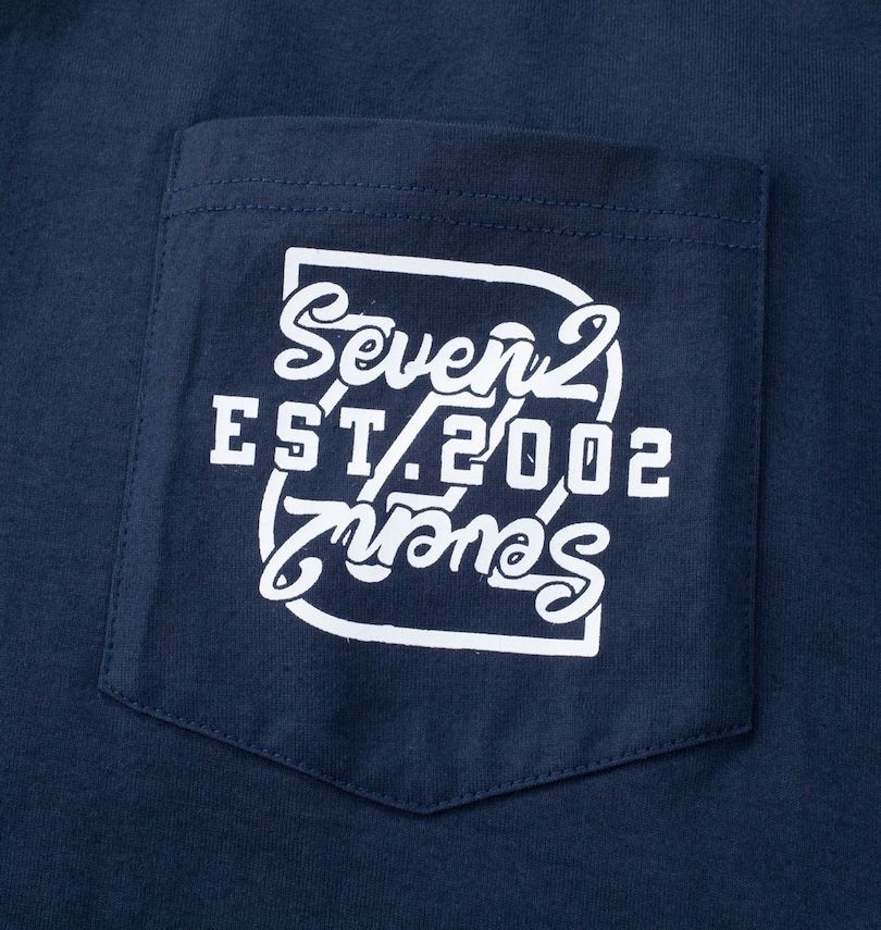 大きいサイズ メンズ SEVEN2 (セブンツー) 天竺半袖Tシャツ 胸ポケット