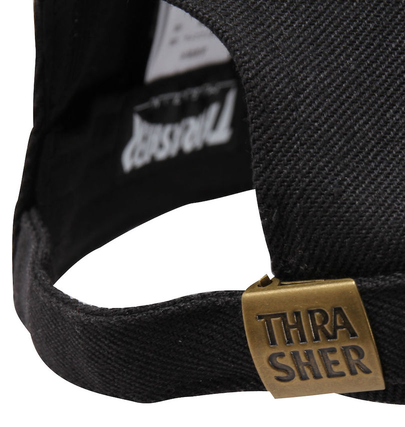 大きいサイズ メンズ THRASHER (スラッシャー) FLAMEロゴ6Pキャップ
                        