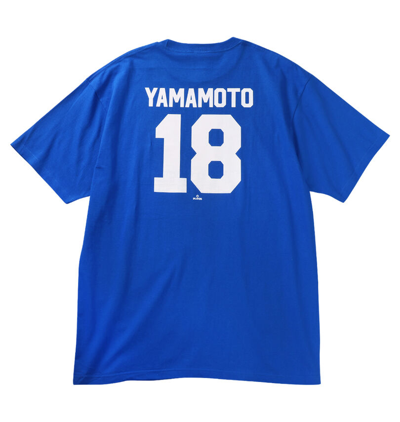大きいサイズ メンズ Fanatics (ファナティクス) ロサンゼルス・ドジャース山本由伸ネームアンドナンバーTシャツ
                        バックスタイル
