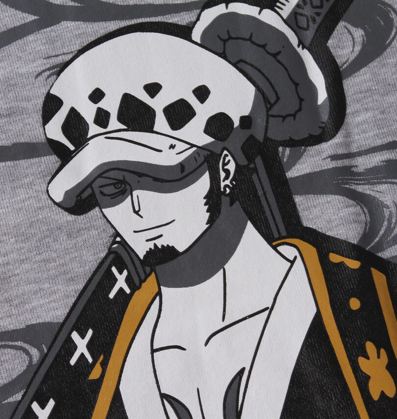 大きいサイズ メンズ ONE PIECE (ワンピース) 裏起毛プルパーカー
                        プリント拡大