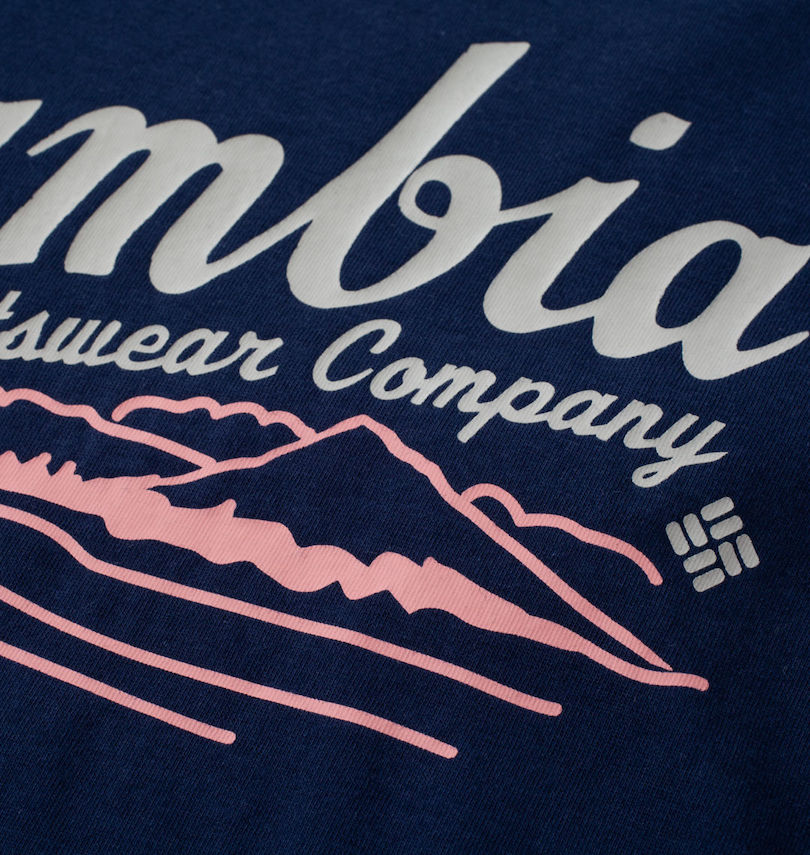 大きいサイズ メンズ Columbia (コロンビア) ロッカウェイリバーグラフィック半袖Tシャツ プリント拡大