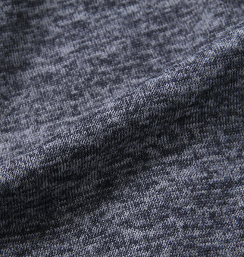 大きいサイズ メンズ LOTTO (ロット) ハーフジップ杢マイクロフリース
裏側生地