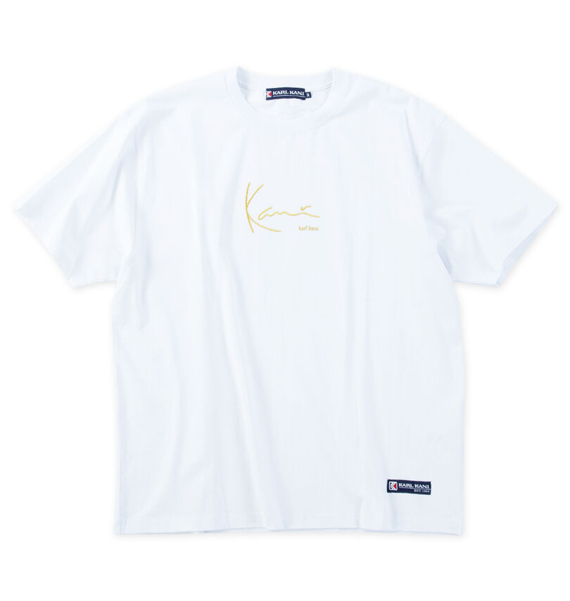 大きいサイズ メンズ KARL KANI (カール カナイ) 天竺半袖Tシャツ