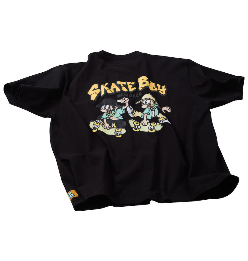 大きいサイズ メンズ ATC×NEW JACK (エーティーシー×ニュージャック) スケートボード柄天竺半袖Tシャツ
                        