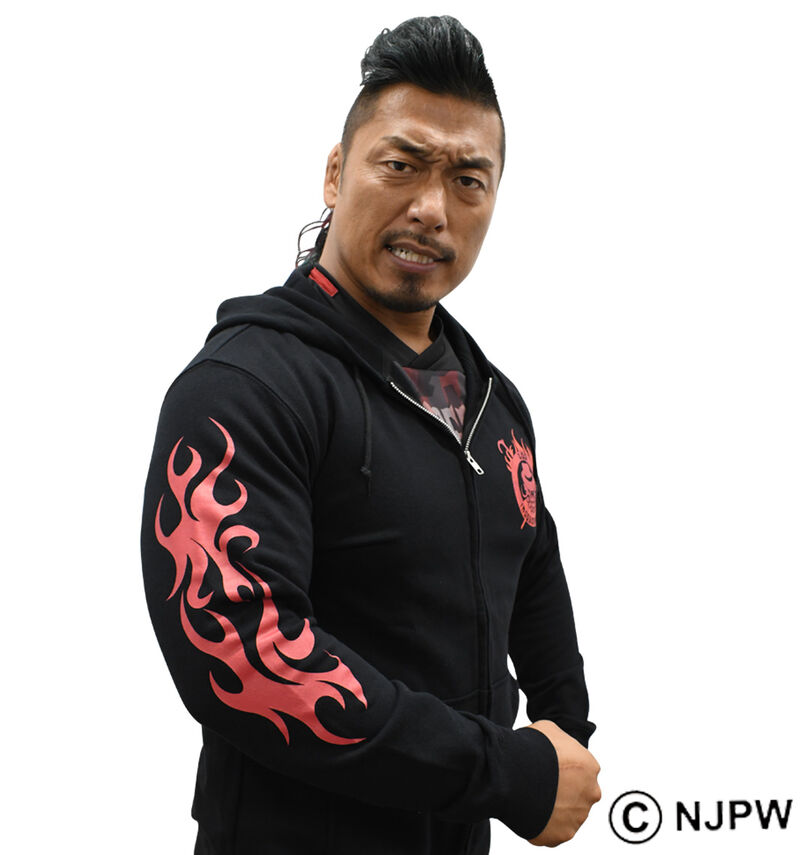 大きいサイズ メンズ 新日本プロレス (シンニホンプロレス) フルジップパーカー
                        