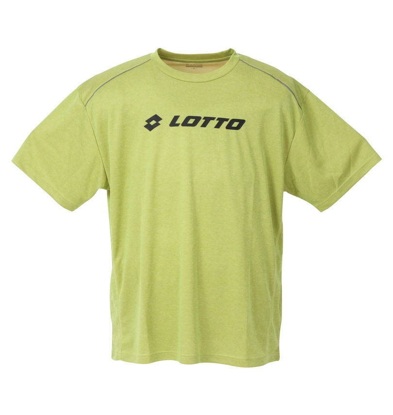 大きいサイズ メンズ LOTTO (ロット) 杢DRYメッシュ半袖Tシャツ