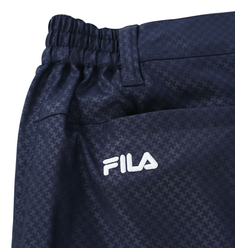 大きいサイズ メンズ FILA GOLF (フィラゴルフ) エンボスストレッチツイルストレートパンツ
                        刺繍